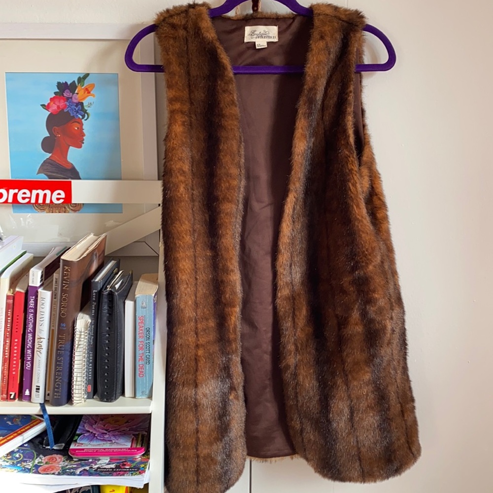 Forever 21 Faux Fur Vests
